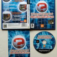 PS2 - Videogioco "IL GRANDE QUIZ DEL CALCIO ITALIA