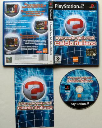 PS2 - Videogioco "IL GRANDE QUIZ DEL CALCIO ITALIA
