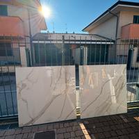 Piastrelle gres effetto marmo