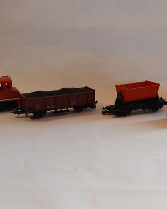 Lima H0 l locomotiva diesel e vagoni