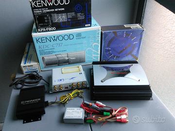 Altoparlanti,mascherine,antenne per auto d'epoca