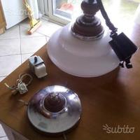 Lampadario da cucina con meccanismo sali e scendi