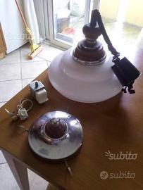 Lampadario da cucina con meccanismo sali e scendi