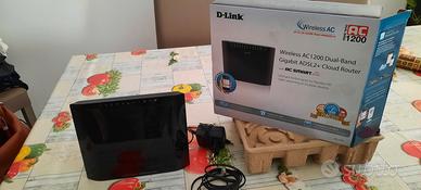 D-Link Modem-Router ADSL Wireless AC 1200 Dualband