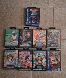 9 giochi per console Sega Mega drive completi