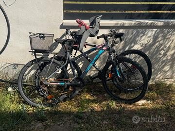 2 mountain bike decathlon ammortizzate
