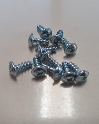 Viti auto filettanti  per plastica M 3x8 zincate