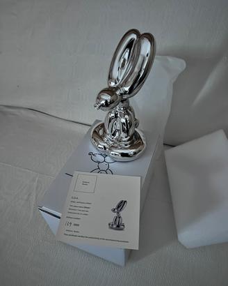 Jeff Koons - Balloon Rabbit Silver