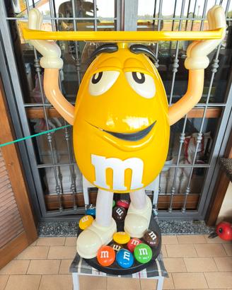 Espositore M&M’s Giallo originale Mars 2015 con ru