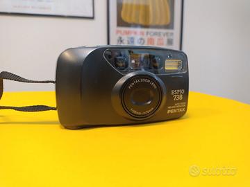 Pentax Espio 738 fotocamera a pellicola 35mm