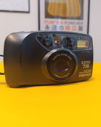 Pentax Espio 738 fotocamera a pellicola 35mm