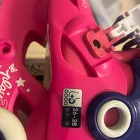 Pattini per bambina + accessori