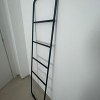 Scaletta porta asciugamani nera