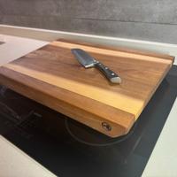 Tagliete in noce nazionale e olmo