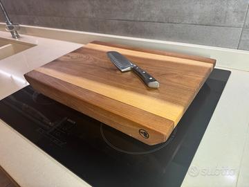 Tagliete in noce nazionale e olmo