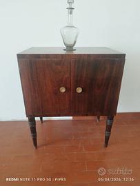 Mobile bar vintage anni ’50/’60 con interno specch