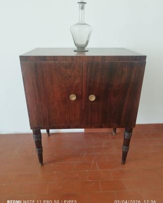 Mobile bar vintage anni ’50/’60 con interno specch