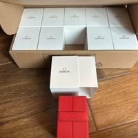 Omega Set 10 Pezzi Scatola Box Viaggio Originali