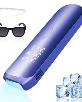 Epilatore laser IPL 9 livelli, 3 funzioni HR/SC/RA