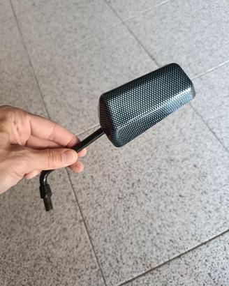 Specchietto retrovisore carbon look per Piaggio