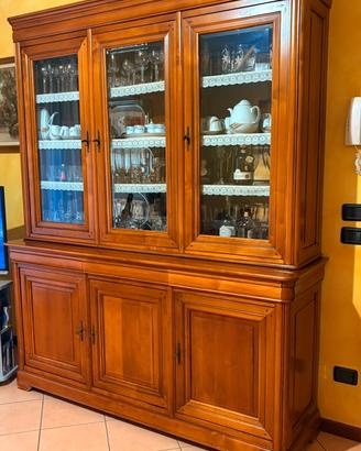 Credenza/libreria in stile Luigi Filippo