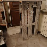 Appendi abiti da entrata con specchio