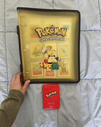 Pokemon Raccoglitore carte 1998 e Pokedex