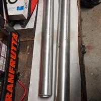 Forcelle con mono, radiatori e centralina