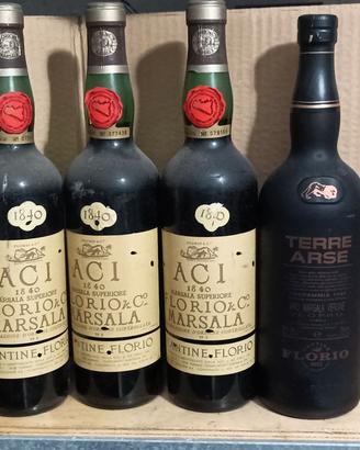 Bottiglie da Collezione Marsala Cantine Florio