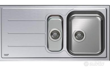 lavello cucina una vasca e una vaschetta ariston 