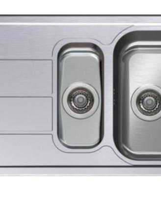 lavello cucina una vasca e una vaschetta ariston 