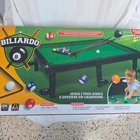 biliardino da tavolo+racchette da ping pong