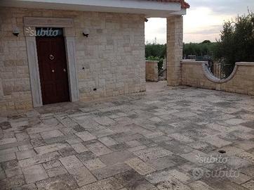 Rivestimento con pietra misure miste