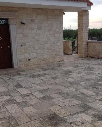 Rivestimento con pietra misure miste