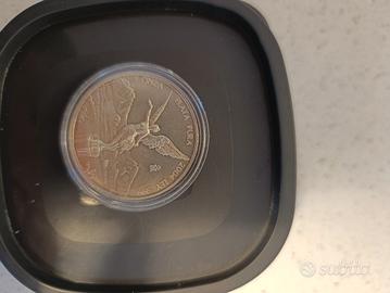 moneta argento da un oncia 