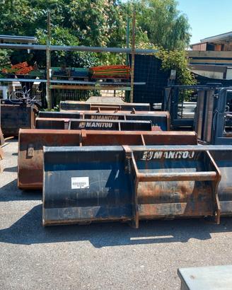 BENNE MORDENTI IDRAULICHE per Manitou/Merlo/Dieci