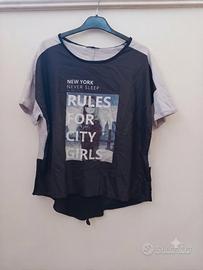 t-shirt top maniche corte donna 