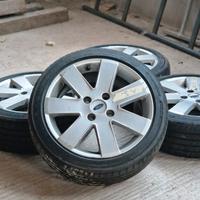 Cerchi in lega Ford Fiesta + gomme 195/45 R16