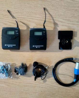 TRIS MICROFONI WIRELESS SENNHEISER SKM 100 G2