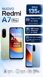 Redmi A7 Pro 128gb disponibile green o blue
