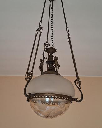 Lampadario stile classico-impero