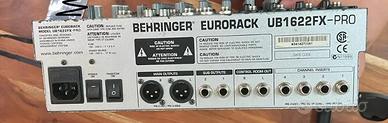 Mixer beringher 1622fx pro