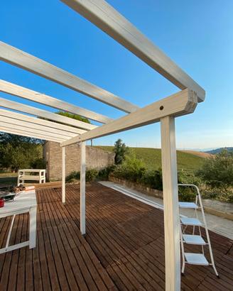 Pergoalto in legno
