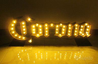 Insegna pubblicitaria CORONA nuova pub collezione