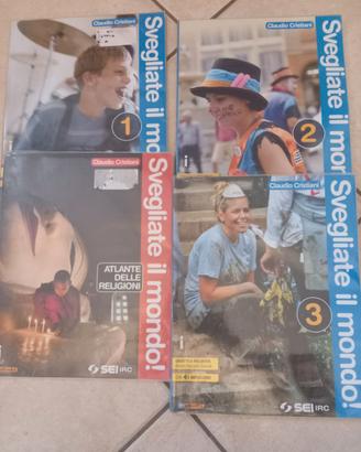 Libro religione scuola media Svegliate il mondo