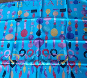 Foulard pura seta Bulgari 