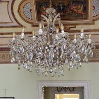 Lampadario in cristallo