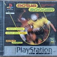 ACTUA SOCCER serie Platinum per PSX Playstation 1