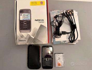 Nokia E 71 Black Jet Perfettamente Funzionante
