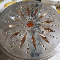 scalda vivande silver plate gobbi 22 cm no argento